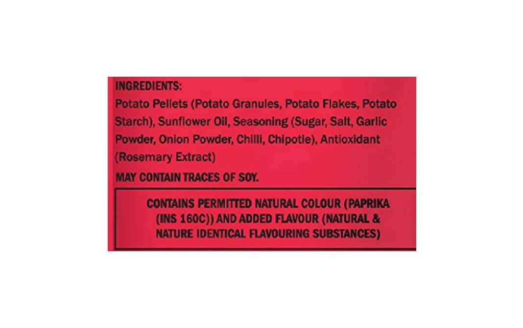 BRB Oh Sweet Chipotle Potato Popped Chips   Pack  23 grams